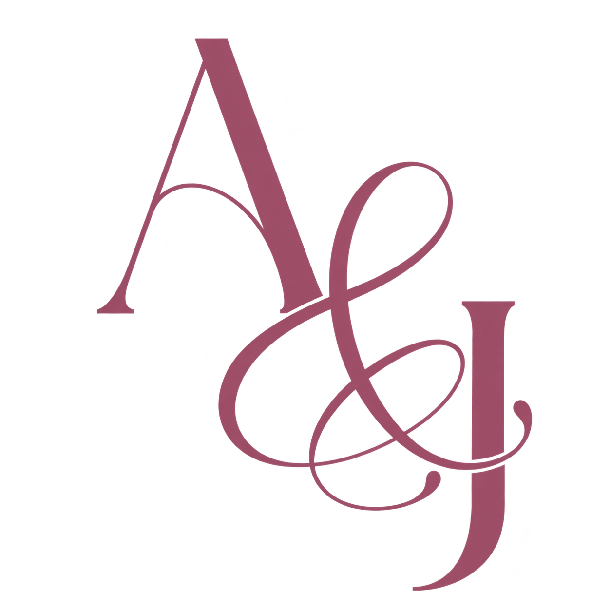 A and J monogram